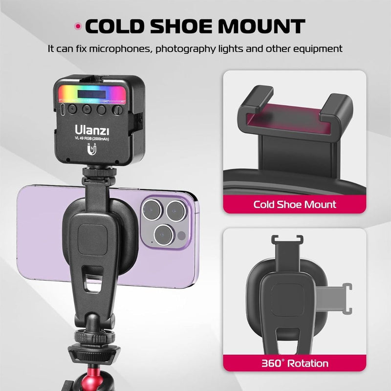 Ulanzi MA23 Magsafe Phone Mount with Cold Shoe