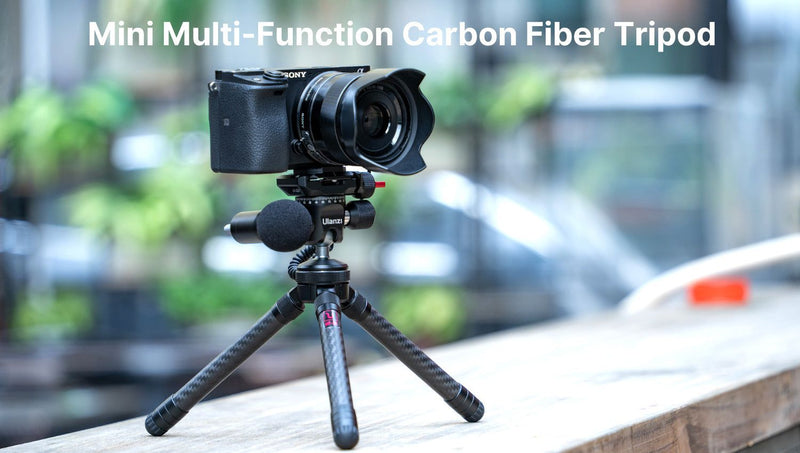 ULANZI MT-28 Multi-Function Carbon Fiber Desktop Tripod