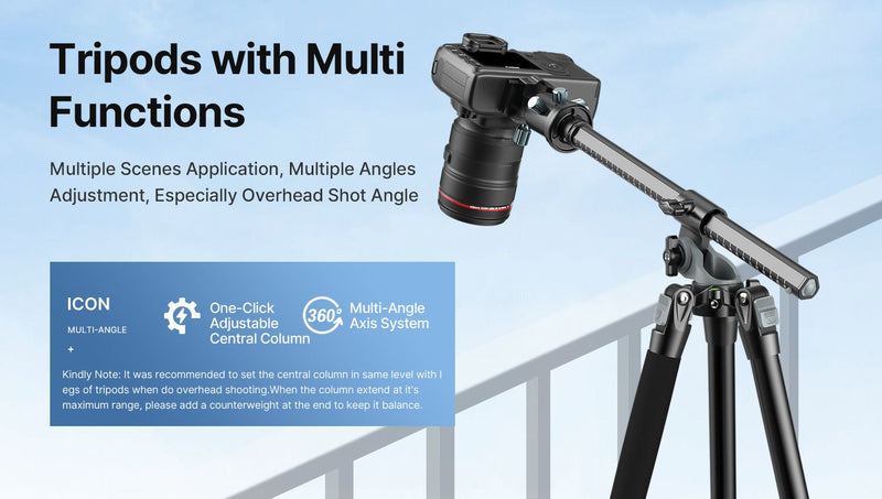 Ulanzi MT-59 Multifunction Camera Monopod Tripod 3114