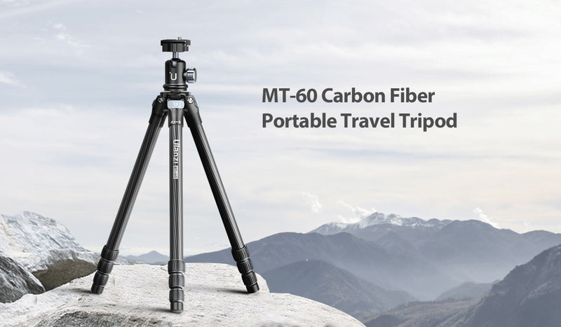 Ulanzi MT-60 Carbon Fiber Portable Travel Tripod 3115