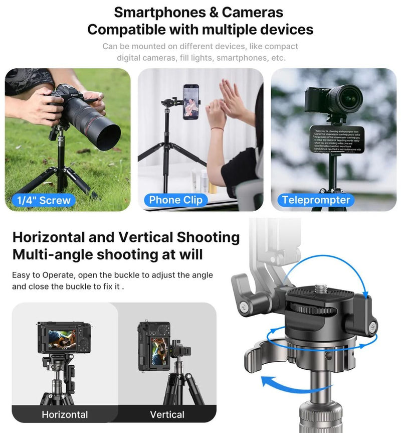 Ulanzi MT-63 Portable Mini Tripod T028GBB1