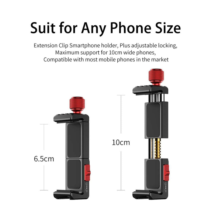 Ulanzi ST-14 Metal 360° Tripod Smartphone Mount