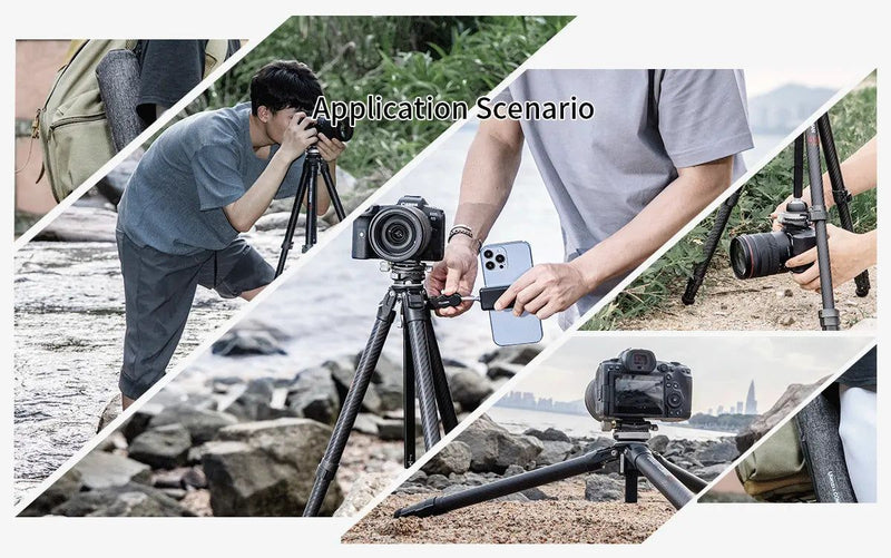 Ulanzi Zero-Y Carbon Fiber Lightweight Travel Tripod