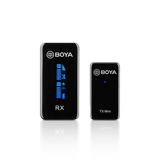 BOYA Ultracompact 2.4GHz Dual-Channel Wireless Microphone System