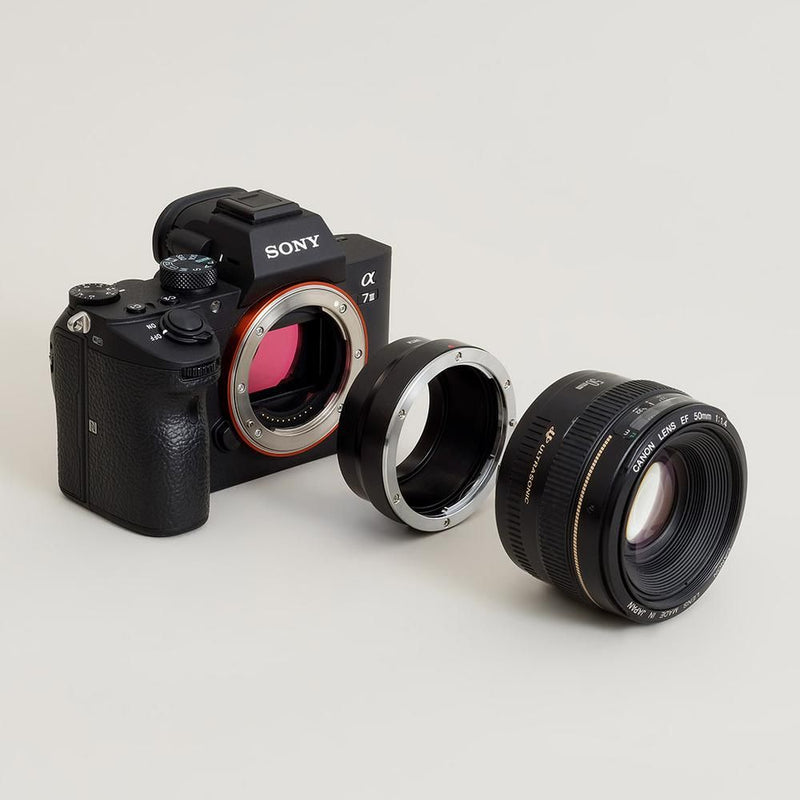 Urth Lens Mount Adapter: Compatible with Canon (EF / EF-S) Lens to Sony E Camera Body